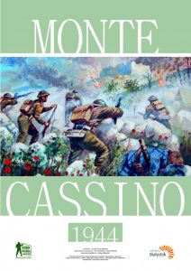 Plansza wystawy Monte Cassino