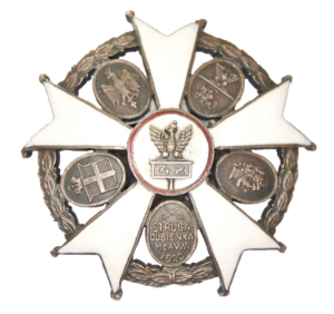 Odznaka pamiątkowa 42. Pułku Piechoty im. H. Dąbrowskiego
