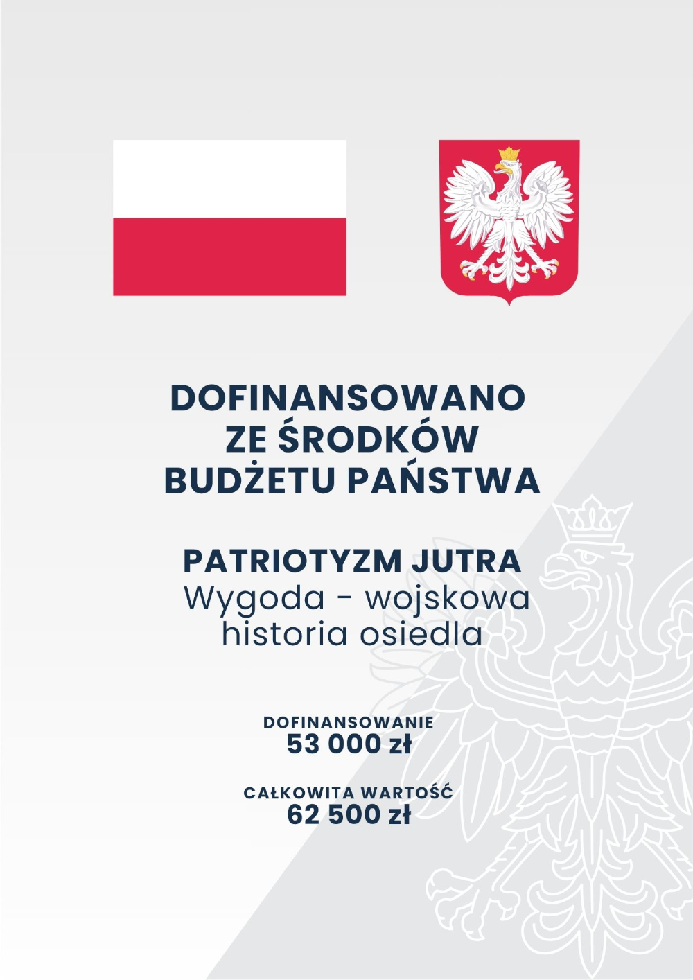 Informacja o dofinansowaniu