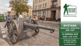 Czytaj więcej o: Wystawa edukacyjno – historyczna „ROK 1920” (23 sierpnia)