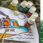 Na banerze tekst: Rodzinne warsztaty z malowania witraży. 1 marca 2026, godz. 11:00. ul. Kilińskiego 7