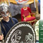 Na banerze szczegóły wydarzenia. Rodzinne Warsztaty. "Jak nosił się człowiek 1000 lat temu?". 11 kwietnia 2026, godz. 11:00. Centrum Edukacji MWB. ul. Sienkiewicza 26